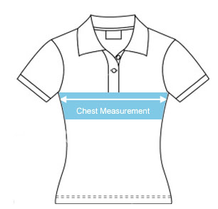 Female Polo Shirt Size Chart