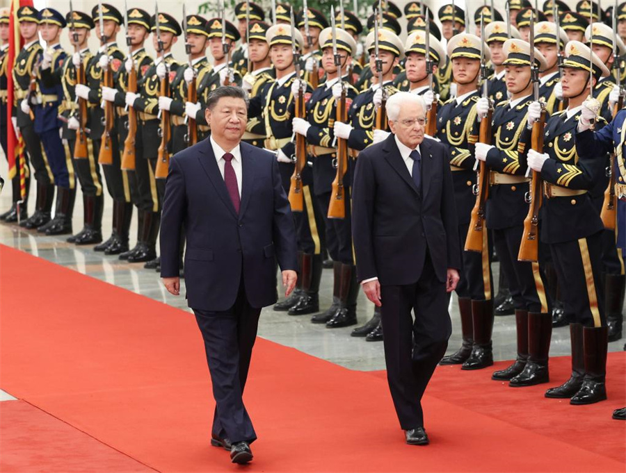 Xi urges China-Italy cooperation for building better world