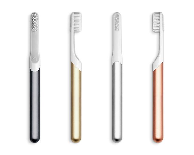 photo of Quip electric toothbrushes in various colors