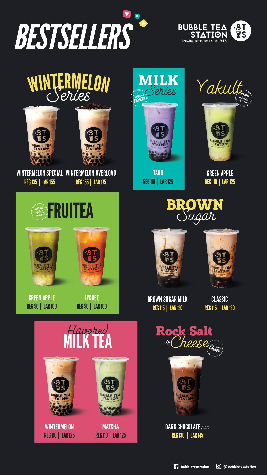 Bubble Tea Menu Minuman Family Mart - IMAGESEE