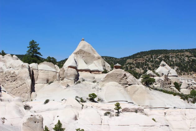 Hiking southern Utah Pine Park