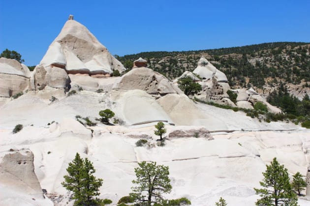 Hiking southern Utah Pine Park