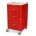 Harloff M3DS1824B03 Emergency Cart M-Series Short Three Drawer