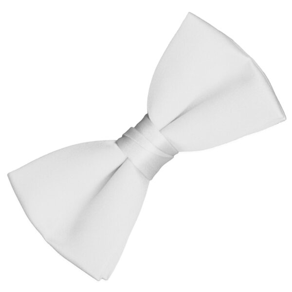 white satin bow tie sunbury costumes