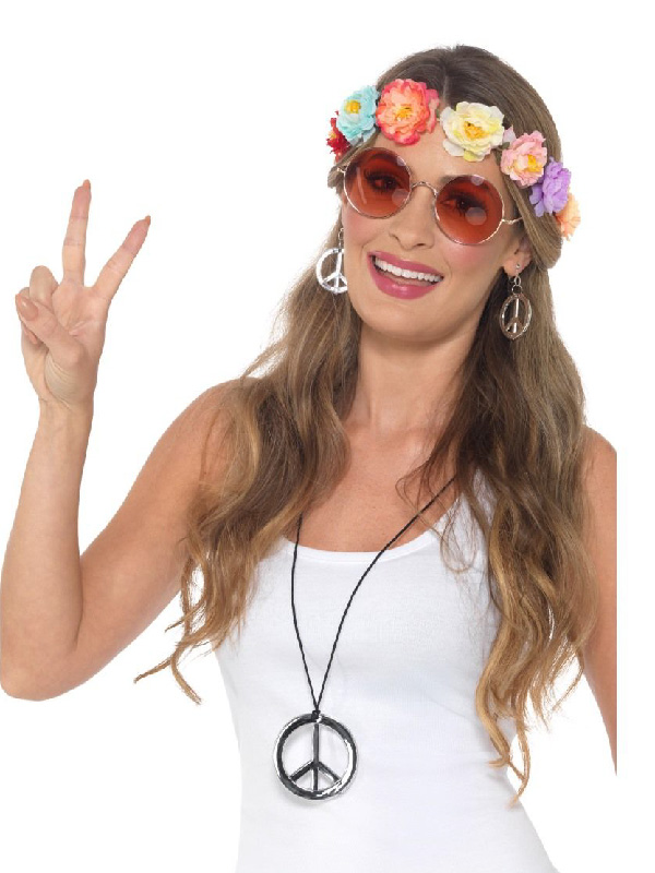 hippie festival kit 60's 70's accessories decades sunbury costumes