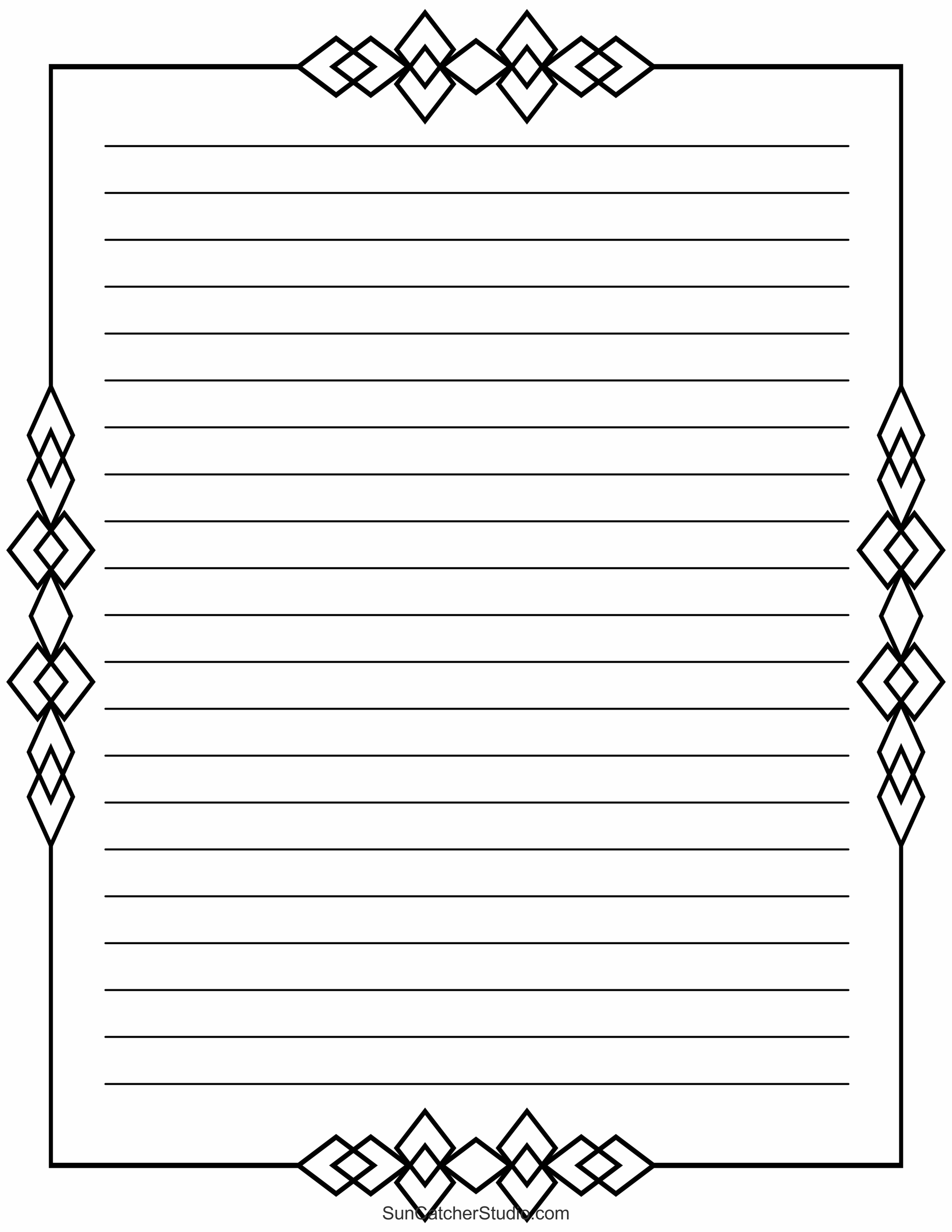 Printable Decorative Paper Borders Free Printable - Infoupdate.org