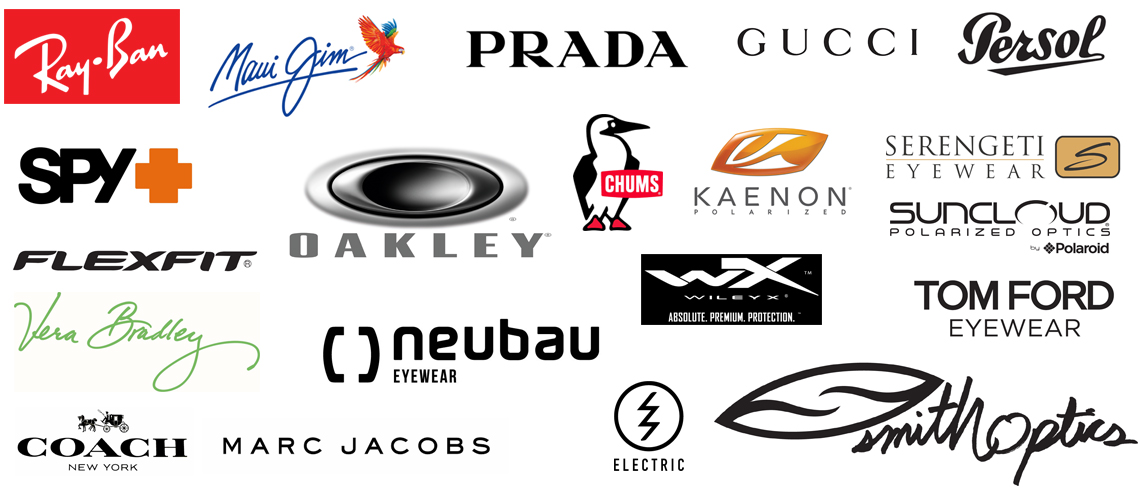 Sunglasses Logo List