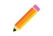 Flat Pencil Vector Icon