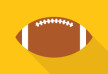 American Football Flat Icon