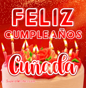 Delicado Pastel de Cumpleaños GIF - Feliz Cumpleaños, Cuñada