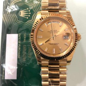 Rolex Day-Date Full Gold Iced Numerals