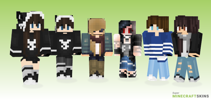 Gender bend Minecraft Skins. Download for free at SuperMinecraftSkins