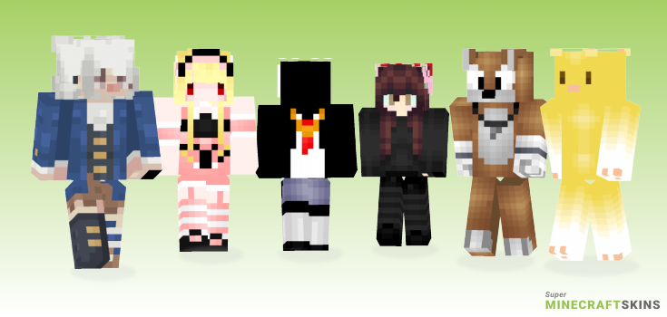 Rabbit Minecraft Skins. Download for free at SuperMinecraftSkins