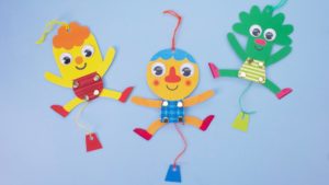 Noodle & Pals Dancing Paper Puppet Craft