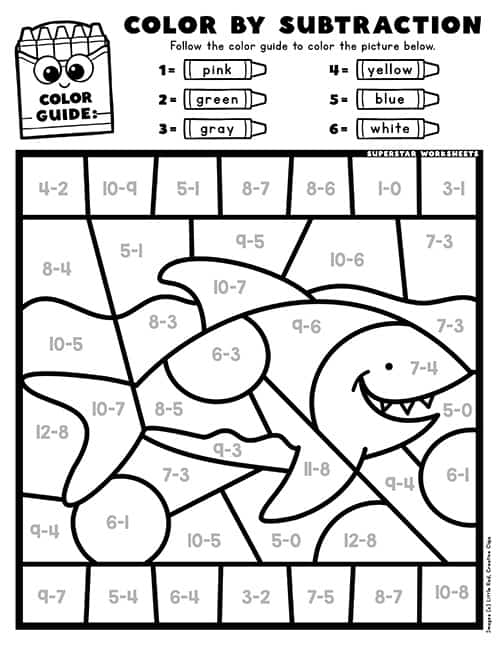 Grade 3 Math Coloring Pages