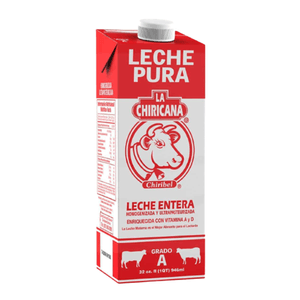 Leche La Chiricana Uht 32 Oz