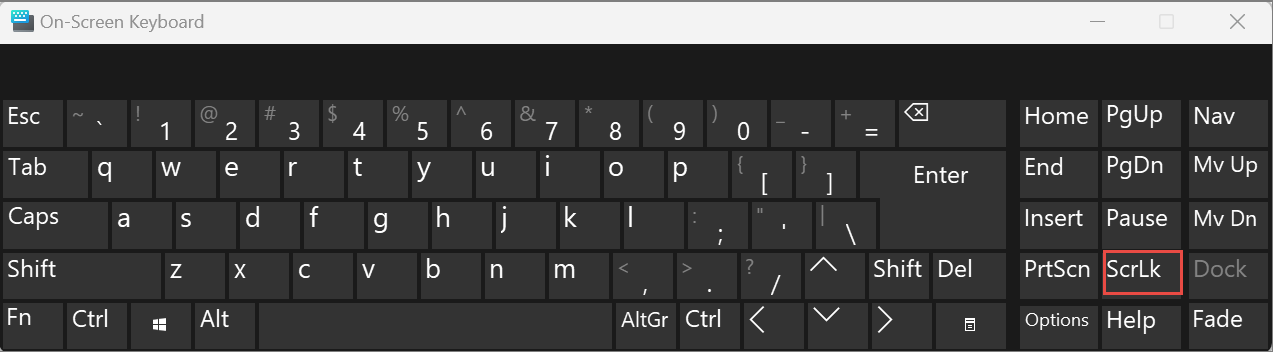 on screen keyboard for Windows 11