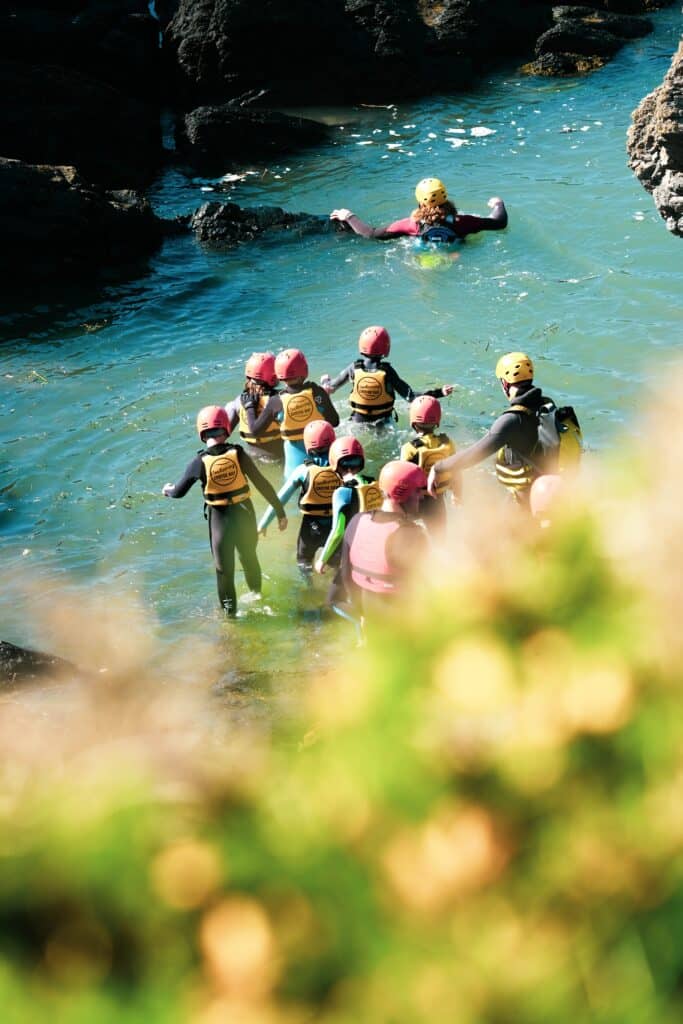 Coasteering Adventure School Trip