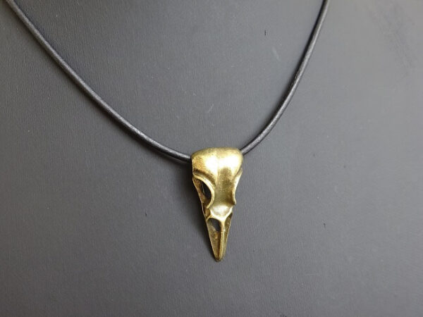 Raven Skull Necklace