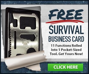 Free Survival Business Card