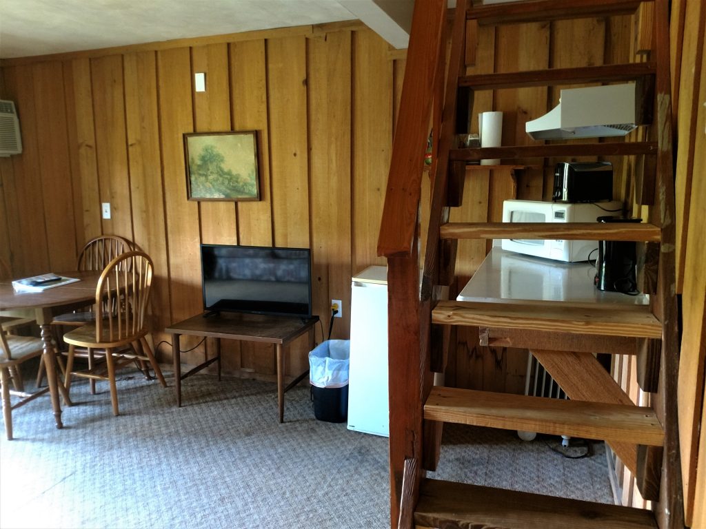 Loft Stairs in River Room