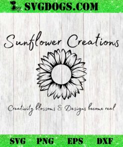 Sunflower Creations SVG PNG