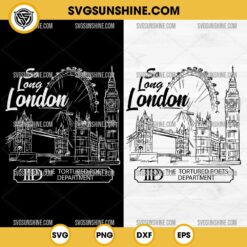 So Long London SVG, The Tortured Poets Department SVG, TTPD SVG Bundle