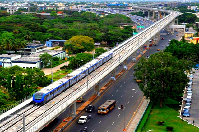 Chennai Metro Phase II: 20 Km Completed, 96 Km To Go, Delays Persist