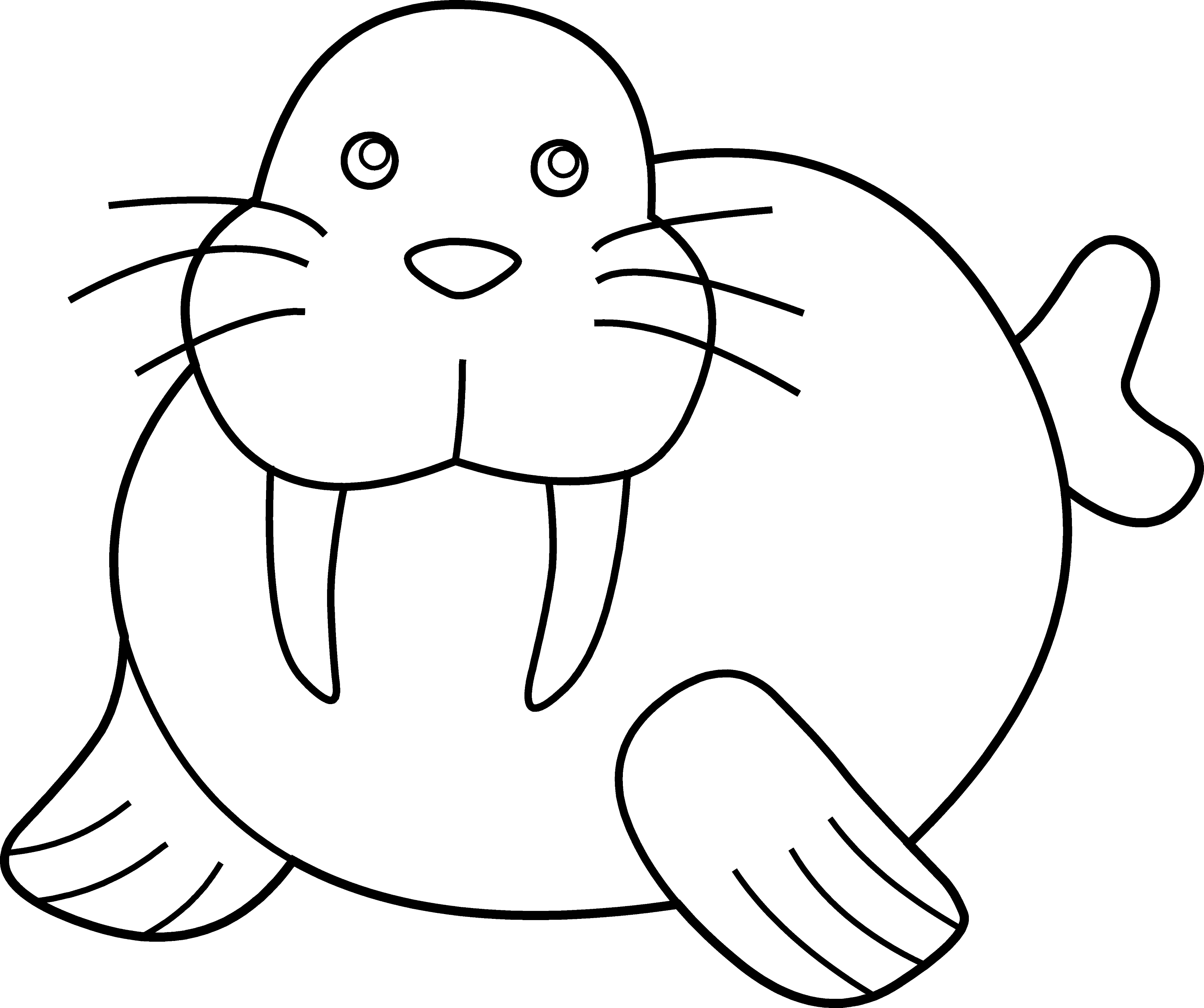 Free Printable Walrus Coloring Pages For Kids - vrogue.co