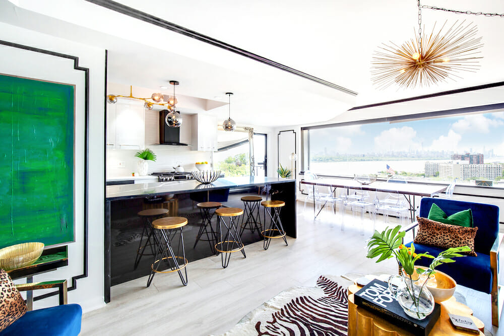 How This Couple Created a “Soho Penthouse” Feel in Their Edgewater Home