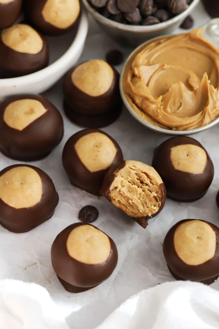 chocolate peanut butter buckeye candy