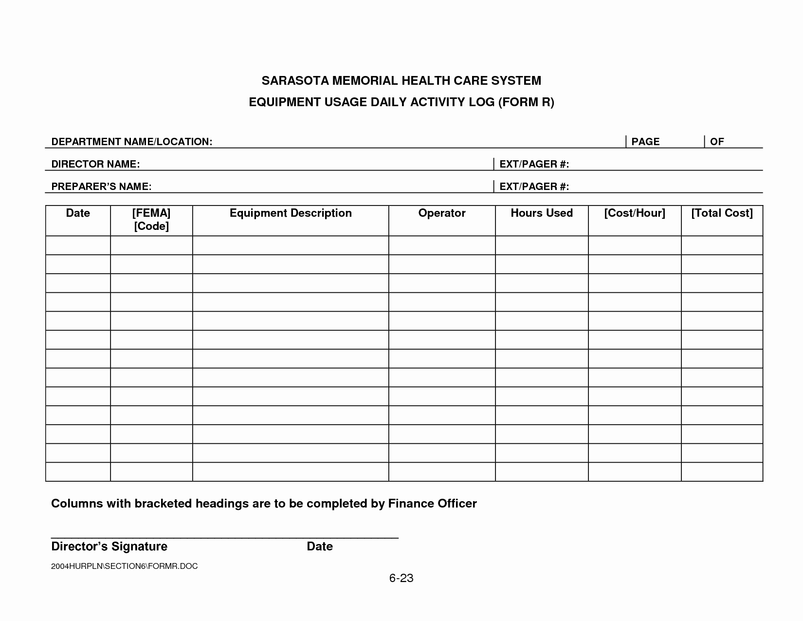 Security Daily Activity Report Template New Security Daily Activity Log Template