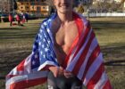 U.S. Olympian Keaton Jones Sets 5 World Ice Records at Ice Swimming World Championships