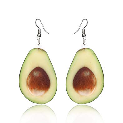 avocado earrings