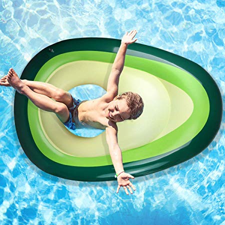 avocado pool floatie 