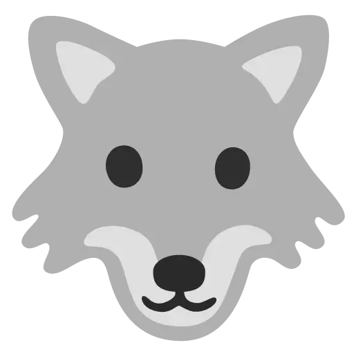 🐺 - Wolf (Wolf) Emoji 📖 Emoji Meaning Copy & 📋 Paste ( ‿ ) SYMBL