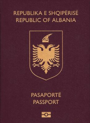 Passport of Albania