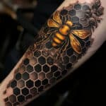 Honeycomb Tattoos: Designs + Ideas For Men and Women