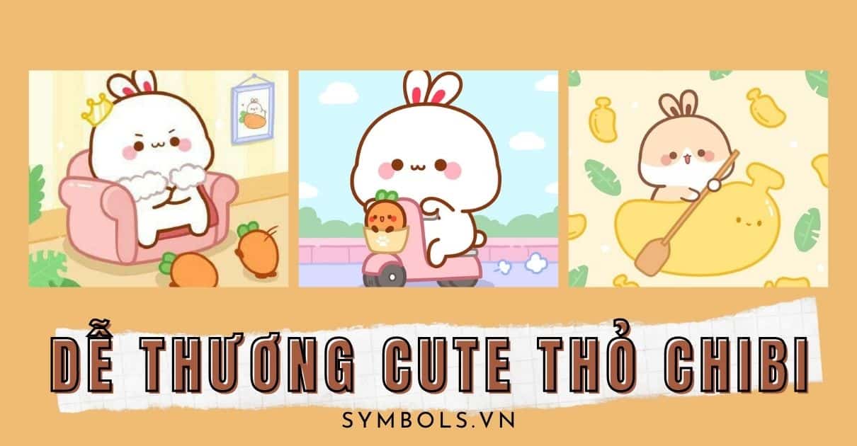 1000+ Ảnh Dễ Thương Cute Thỏ Chibi | UMA