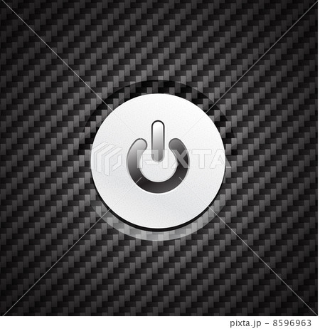 Vector metal power button 8596963