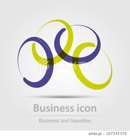 Originally designed vector  color business icon 107245370