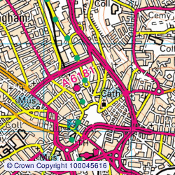 1:50,000 Modern Day Landranger(TM) Map © Crown Copyright