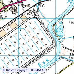 1:50,000 Modern Day Landranger(TM) Map © Crown Copyright