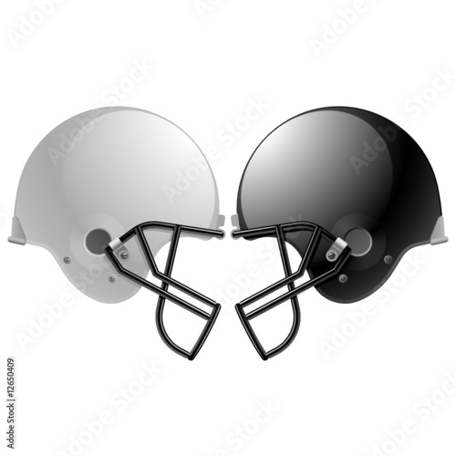 American Football Helmet Vector