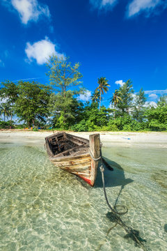 sunny day in the fisihing village