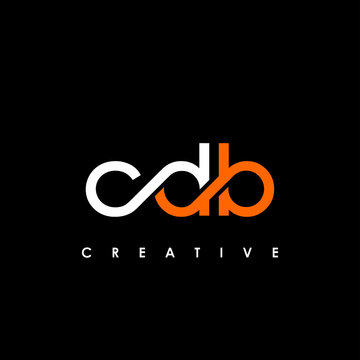 CDB Letter Initial Logo Design Template Vector Illustration