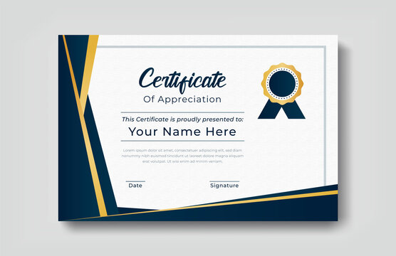 Certificate Border