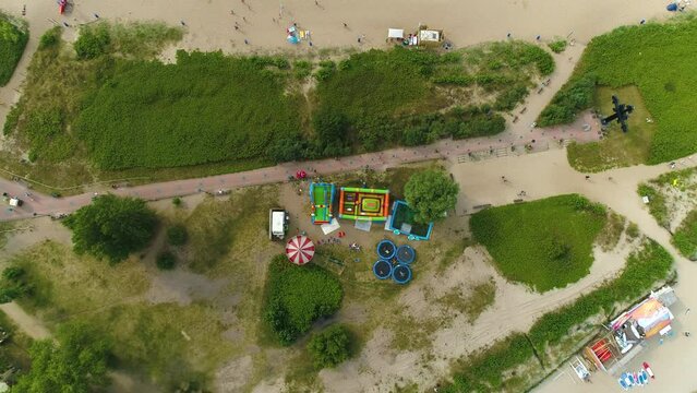 Playground Rewa Plac Zabaw Aerial View Poland