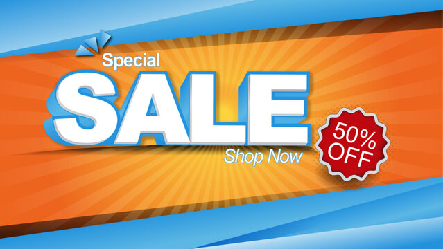 Special sale background