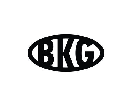 BKG Logo design vector template. BKG